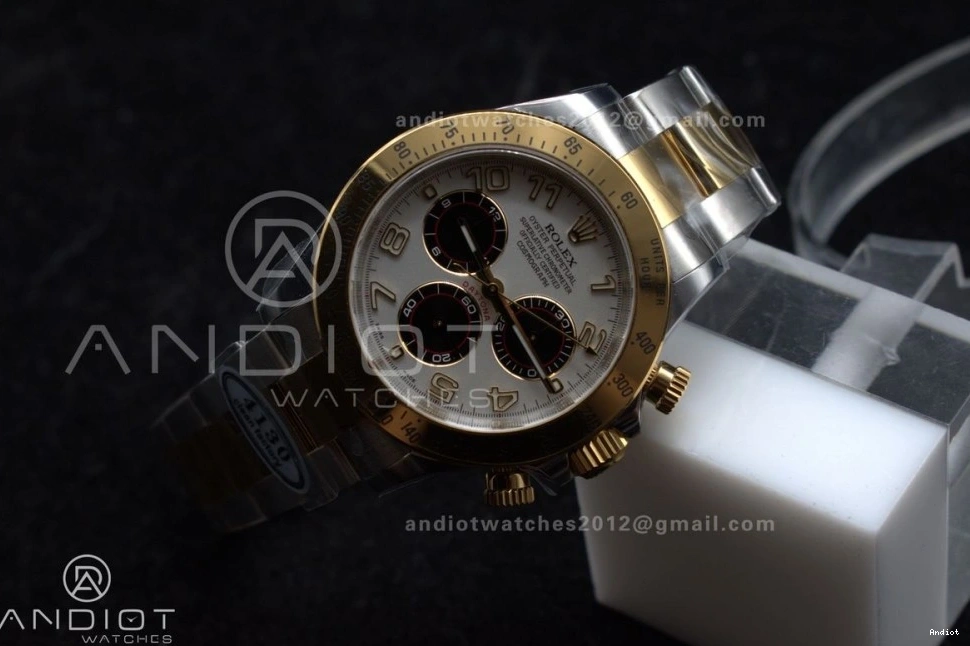 YG Arabic Daytona Markers Clean Bracelet 116503 V2 White SS 1:1 Best Dial on Edition SA4130 0227